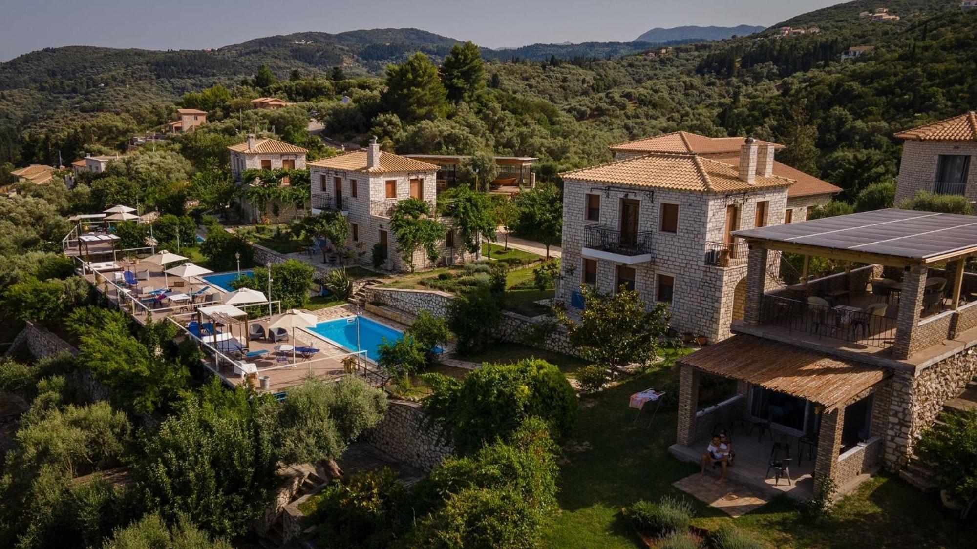 Villas Panorama Apolpaina Lefkas מראה חיצוני תמונה