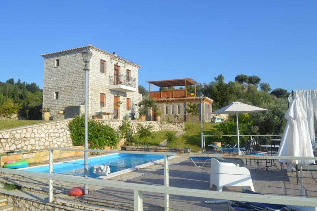 Villas Panorama Apolpaina Lefkas מראה חיצוני תמונה